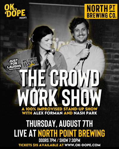 THE CROWD WORK SHOW Live at North Point Brewing!