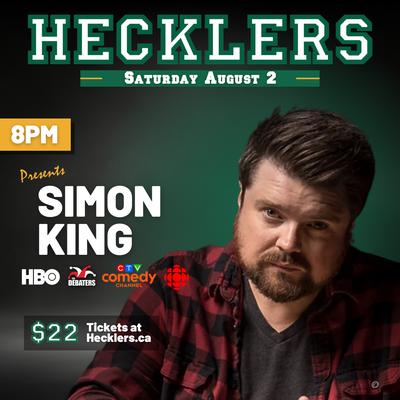Hecklers Presents :Simon King
