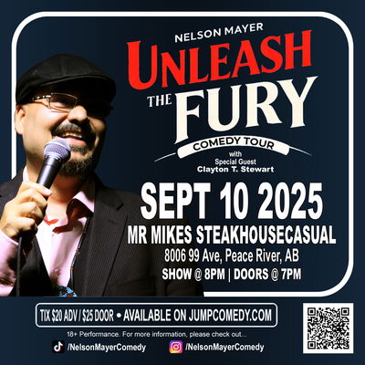 Nelson Mayer: Unleash The Fury - Comedy Show (Peace River)
