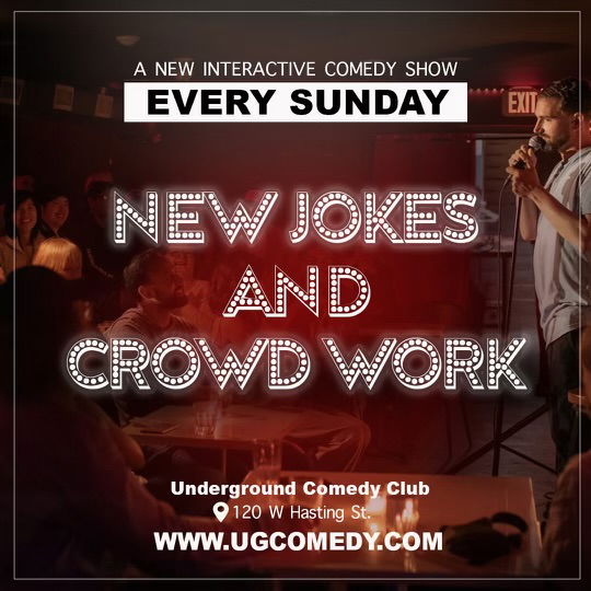 New Jokes & Crowd Work